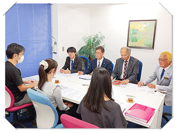 保護者会の様子の写真1